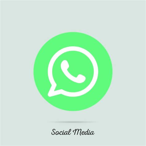 Ic Ne Du Logo Whatsapp Logotype De M Dias Sociaux R Aliste Bouton