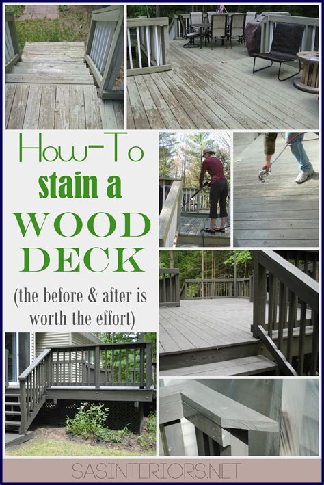 How To Stain My Wood Deck at Phillip Hayes blog