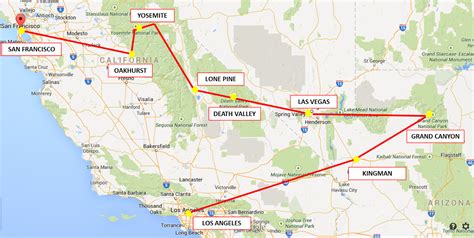 Tour California E Parchi Dell Ovest Appunti In Valigia