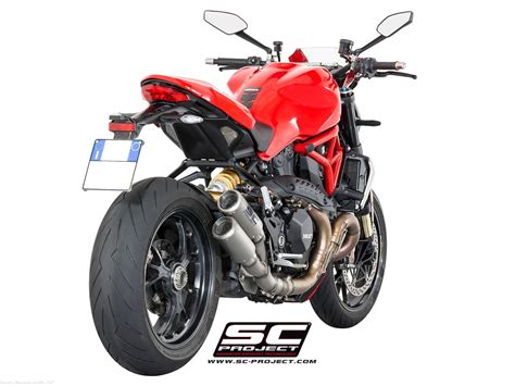 CR T Exhaust By SC Project Ducati Monster 1200R 2017 D18 DT36T