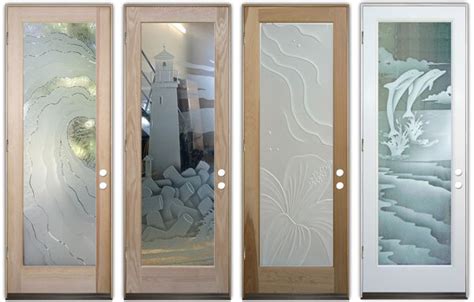 Glass Door Sans Soucie Art Glass