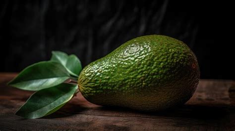 Premium AI Image | delicious long neck avocado or half of fresh avocado