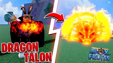 Como Pegar O Dragon Breath V No Blox Fruits Dragon Talon Youtube