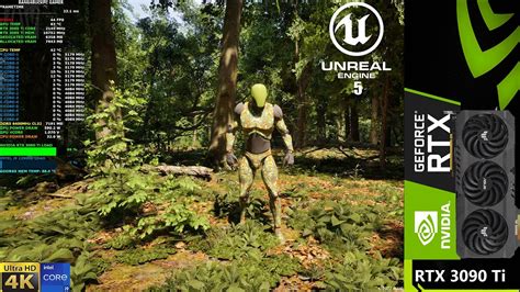 Unreal Engine 5 Realistic Forest Demo Very High Settings 4k Rtx 3090 Ti I9 12900k 5 2ghz