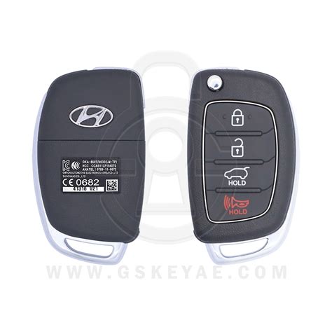 A Genuine Hyundai Creta Flip Key Remote