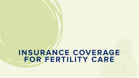 Insurance Coverage For Fertility Care Youtube