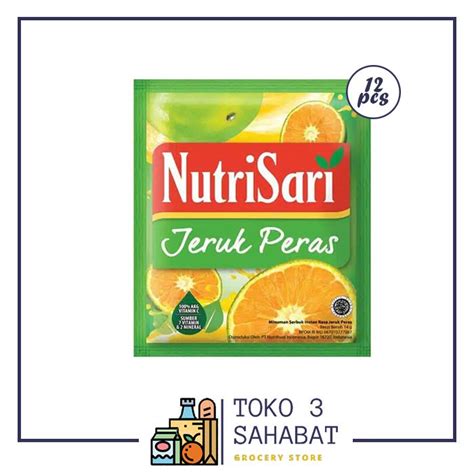 Jual Nutrisari Jeruk Peras Sachet Shopee Indonesia