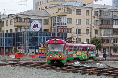 Yekaterinburg Tatra T3SU 343 Photo Urban Electric Transit