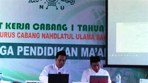 Maarif Bawean Gelar Raker Diingatkan Sejalan Dengan Hasil Konfercab