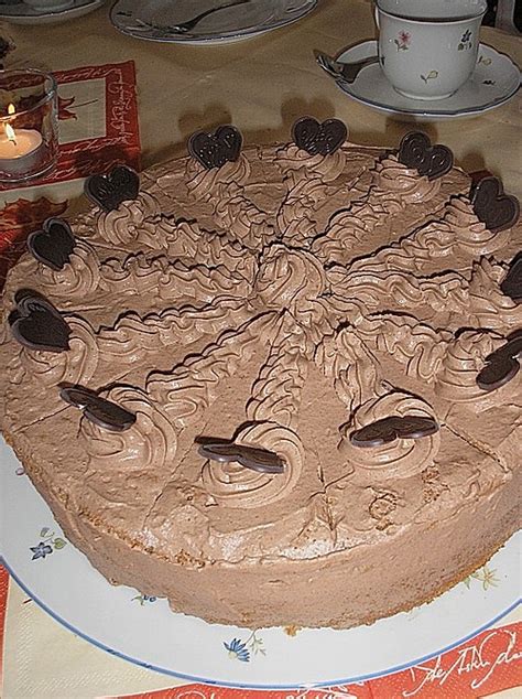 Schoko Sahne Torte Rezept Mit Bild Von Inlovegirl Chefkoch De