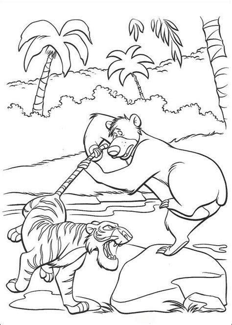 Jungle Book Coloring Pages Coloring Home Kleurplaten