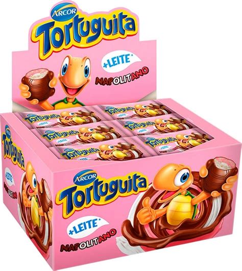 CHOCOLATE TORTUGUITA 15 5G NAPOLITANO Goiás Atacado Distribuidor