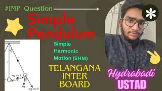 SIMPLE PENDULUM | SHM |TIME PERIOD DERIVATION | EASY EX... | Doovi