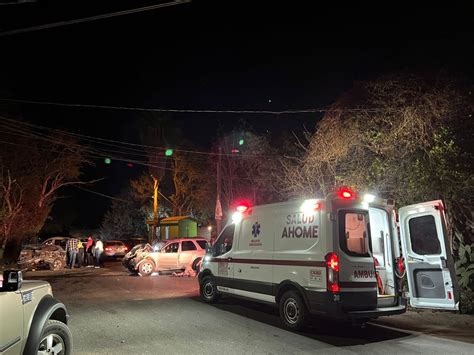 Accidente Vial En San José De Ahome Deja 5 Lesionados Entre Ellos 2