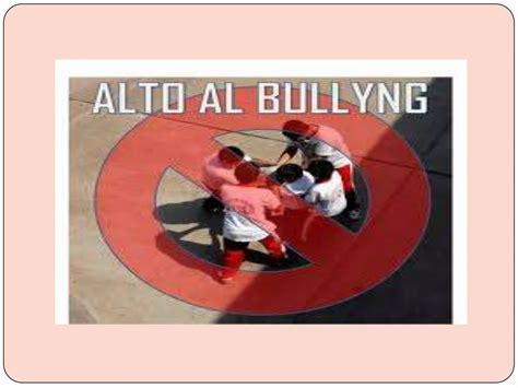 Alto Al Bullying T F PPT Descarga Gratuita