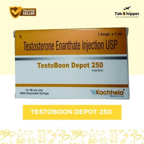 TestoBoon Depot 250 Testosterone Injection Packaging Type Box