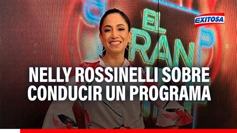 Nelly Rossinelli sobre incursionar en otros ámbitos del