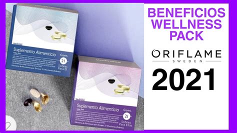 Beneficios Wellness Pack Oriflame Mexico Astaxantina Omega Y