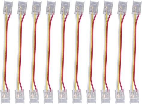 Kit De Connecteurs Pour Bande Lumineuse Led L Ger Broches Mm