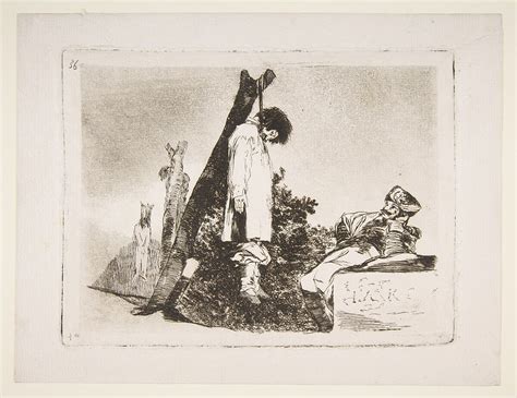 Goya Francisco De Goya Y Lucientes Plate 36 From The Disasters Of