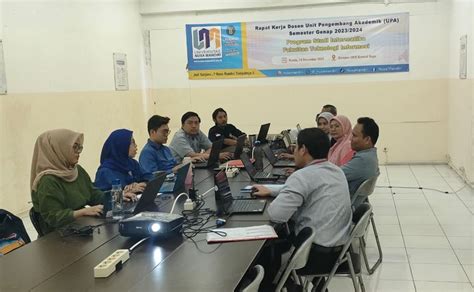 Prodi Informatika UNM Sukses Gelar Rapat Kerja Nusa Mandiri News