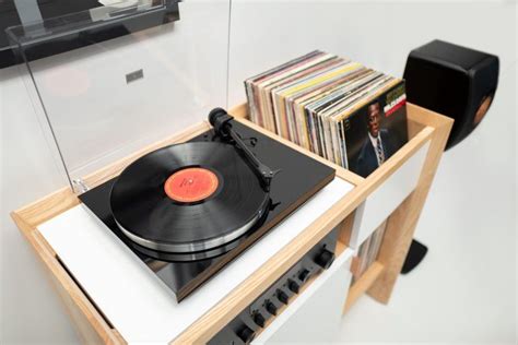 38 Unison Vinyl Record Storage Stand In Natural Walnut Artofit