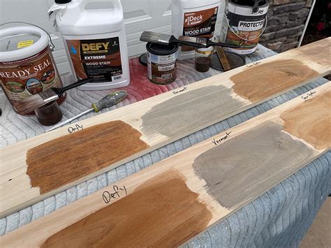 Best Stain Testing The Best White Wood Stain Love And Renovations