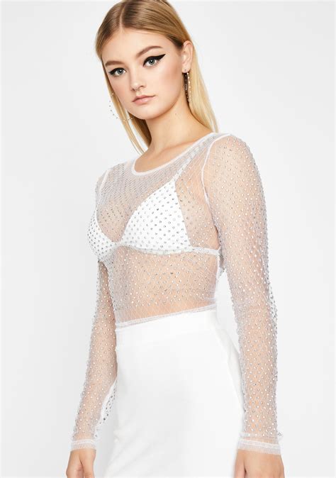 Icy Lavish Nights Rhinestone Top Cuz Only The Finer Things In Life For