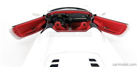 MATTEL HOT WHEELS W Scale FERRARI ITALIA SPIDER WHITE