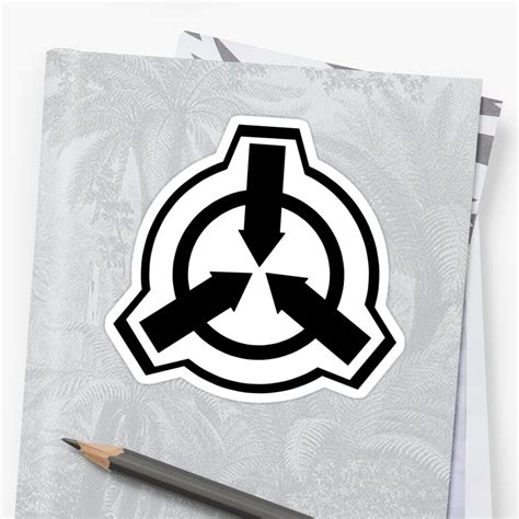 "SCP Containment Breach Sticker" Sticker by Prototypicality | Redbubble