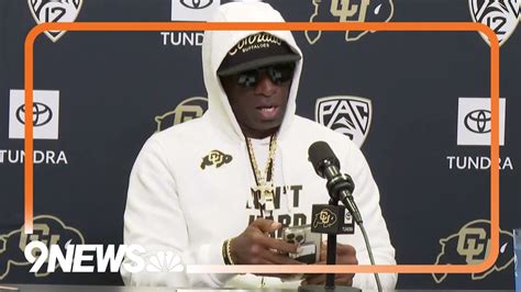 Deion Sanders Full Press Conference As Cu Buffs Prepare To Host