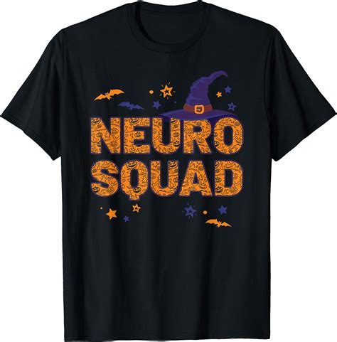 Neuro Squad Witch Halloween Neurology Nurse Tech Matching T Shirt