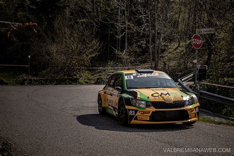 Mabellini E Lenzi Su Skoda Fabia Vincono Il 35 Rally Prealpi Orobiche