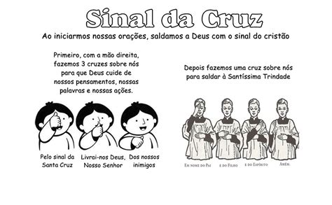 O Sinal da Cruz é uma oração importante