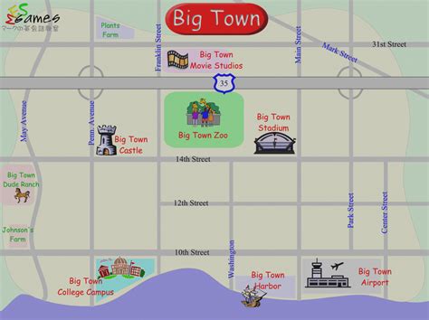 City Map Pertaining To Blank City Map Template In 2020 Free Printable ...