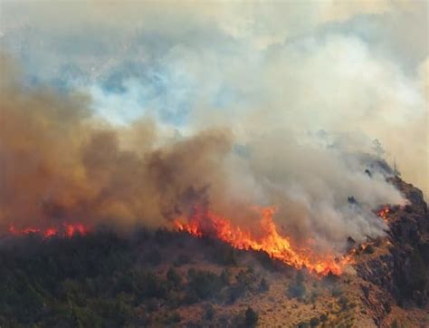 Sigue Activo El Incendio En El Parque Nacional Los Alerces Y El Clima