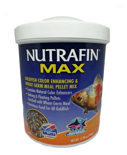 Alimento Nutrafin Max Goldfish Realzador De Color 490gr Cuotas Sin