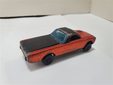 Hot Wheels Red Line Custom Fleetside Orange Hk Etsy