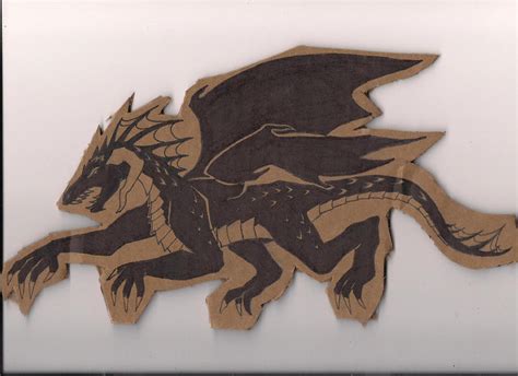 Cardboard Dragon by Imaus-Kynareth on DeviantArt