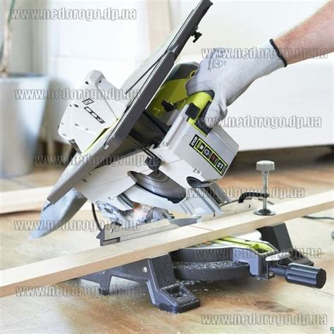 Ryobi RTMS1800-G профессиональная торцевая пила 1800вт с верхним столом ...