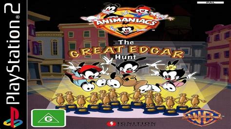 Animaniacs The Great Edgar Hunt PS2 En PKG Para PS3 HEN YouTube