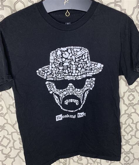 Breaking Bad Heisenberg Black T Shirt Size Medium Gem