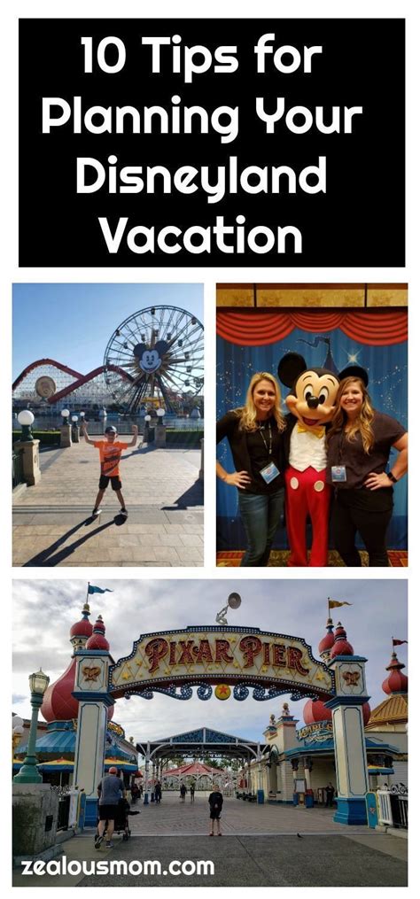 10 Tips For Planning Your Disneyland Vacation Zealous Mom