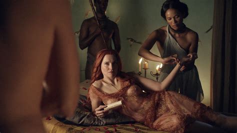 Naked Lucy Lawless In Spartacus Blood And Sand