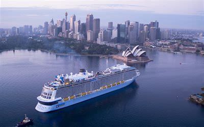 Herunterladen Hintergrundbild Ovation Of The Seas Kreuzfahrtschiff