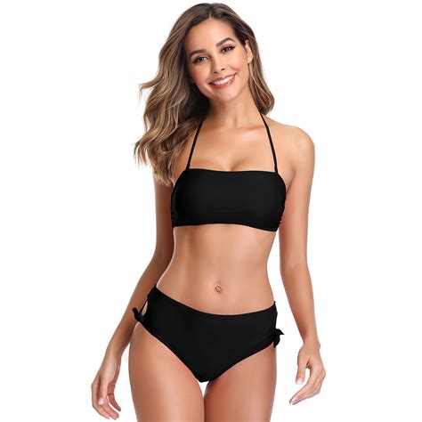 60030 Women S High Waist Bikini Set Honyie