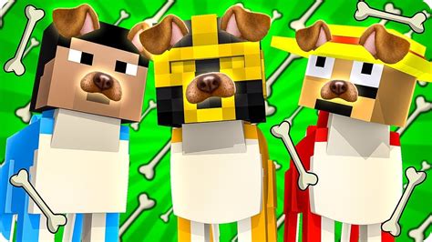 NOS CONVERTIMOS EN PERROS EN MINECRAFT YouTube