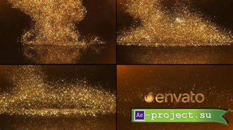 Videohive Gold Rain Luxury Logo Reveal 39848798 Project For After