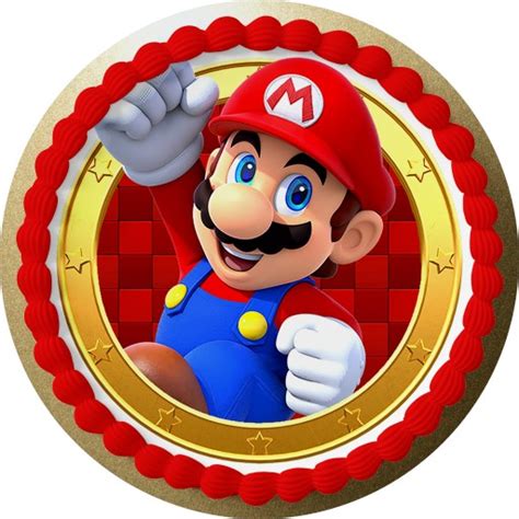 OPŁATEK NA TORT SUPER MARIO BROS GRATIS TEKST 11358936595 Allegro pl