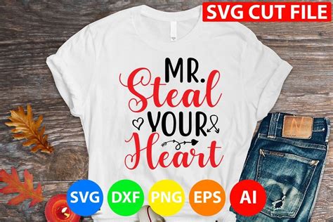 Mr Steal Your Heart Svg Graphic By Gatewaydesign · Creative Fabrica